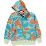 BAPE LIQUID CAMO SHARK Hoodie