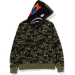 BAPE X GOD SELECTION XXX SHARK HOODIE