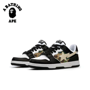 A Bathing Ape Sport Bapesta Shoes Men Women